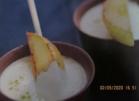 Créme de Chaource aux pommes fondantes